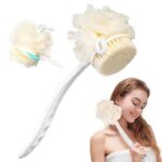 2-in-1 Back Scrubber & Long Handle Bath Brush - Image 5