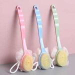 2-in-1 Back Scrubber & Long Handle Bath Brush - Image 2