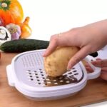 4-in-1 Multi Grater with Storage Case & Plastic Cover - Image 3
