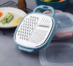 4-in-1 Multi Grater with Storage Case & Plastic Cover
