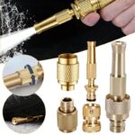 Brass High-Pressure Water Spray Gun Nozzle