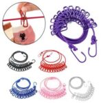 Portable Elastic Clothesline Rope 185cm