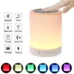 Wireless Bluetooth Touch Lamp & Portable Stereo Bass Speaker