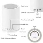 Wireless Bluetooth Touch Lamp & Portable Stereo Bass Speaker - Image 2