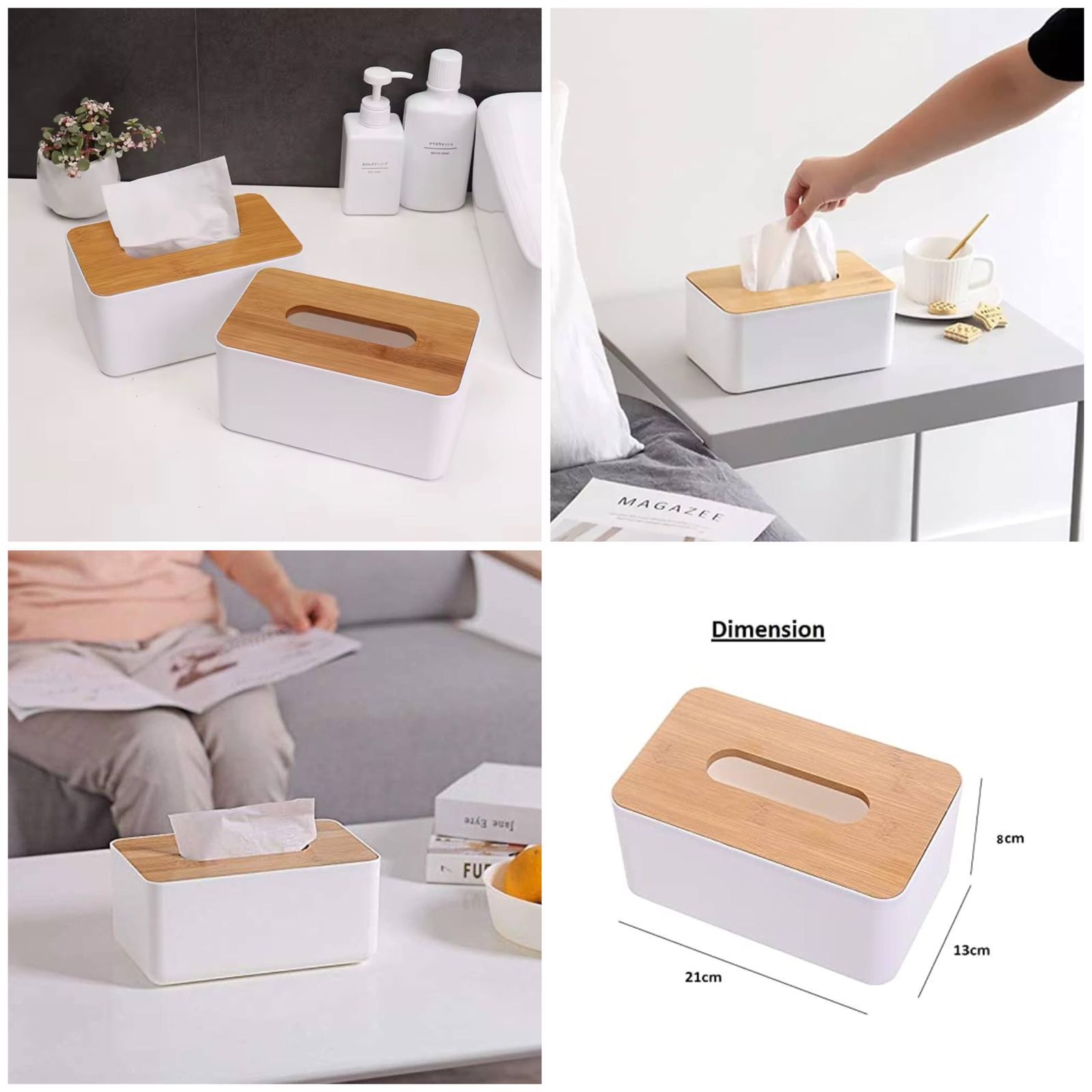wooden-cover-plastic-tissue-box-28468-578 Wooden Cover Plastic Tissue Box - Image 1